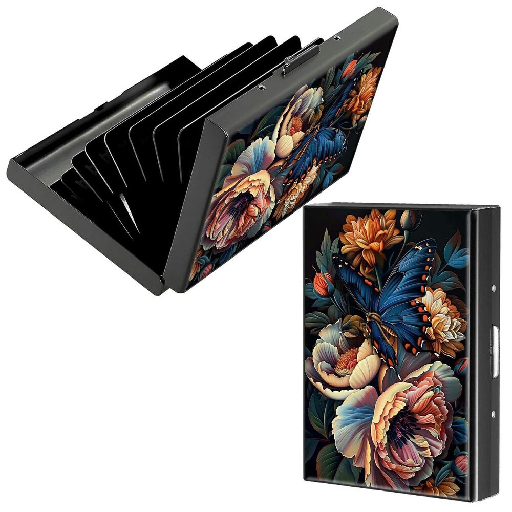 5464 Metal Credit Card Holder, Business Card Holder Metal Rfid Card Holder